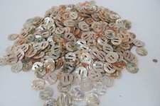 Perlmuttknöpfe 180 Stck Bunt