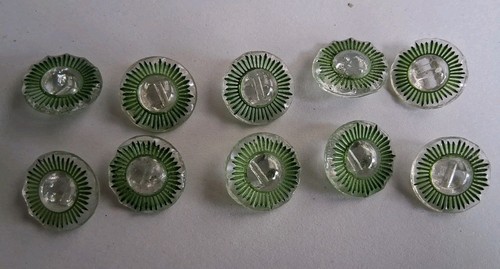 Tolle alte glasknöpfe - alte, 10