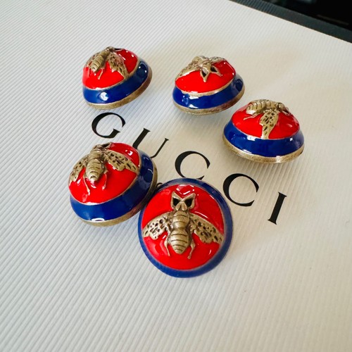 Gucci knöpfe 25mm - 25mm, (5er