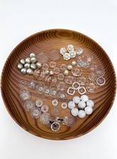 Konvolut Knöpfe Alt Glas