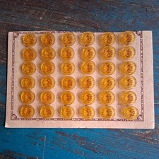 36 Stk Alte Glasknöpfe auf